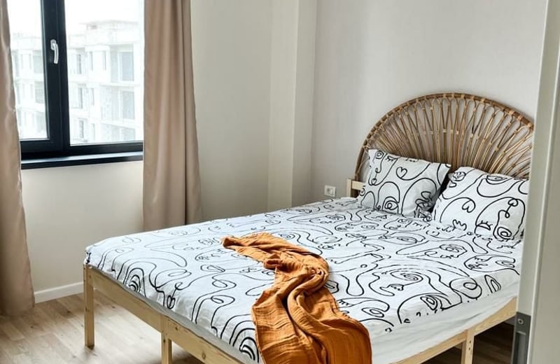 Rental of a cozy 2-room Japanese-style apartment, 58 m², Mamaia, Constanța, Romania